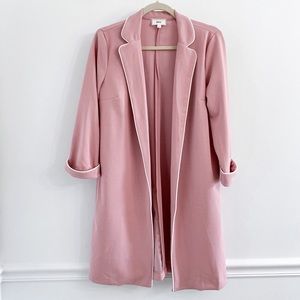 Have Blush Pink Collared Blazer Jacket